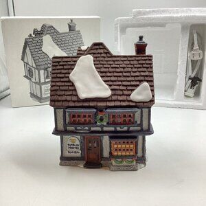 Department 56 Heritage Village Tutbury Printer w/Box #5568-9 Box 1990